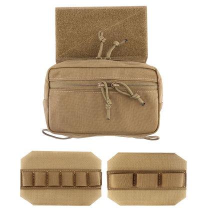SS Style SACK Pouch Mk3 MK4 Abdominal Dump Drop Pouch Fanny Pack for Tactical Vest Plate Carrier Chest Rig Accessory