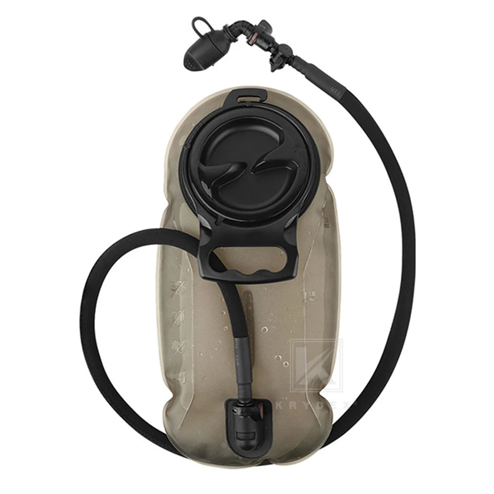 KRYDEX Tactical Hydration Pack 1.5L 50oz Water Bladder Carrier MOLLE for Vest Hydro Backpack Outdoor Travel Camping Accessories