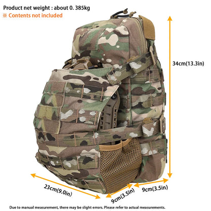 Tactical Vest Hydration Helmet Bag Molle Expansion Backpack Hunting Equipment Airsoft Gear for CPC AVS K19 K-ZERO JPC V5