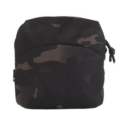 Tactical Gp Zipper Sundries Bag with Shrink Cord Waist Molle Belt Pouch NVG Accessory Multifunctional Universal Storage