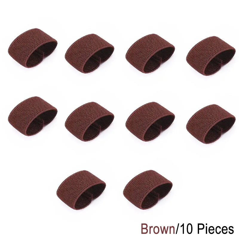 10 Pcs Elastic Belt Loop Holder Durable Belt Keepers Tactically Belt Holder Retainers Band Organizers for Service Belt