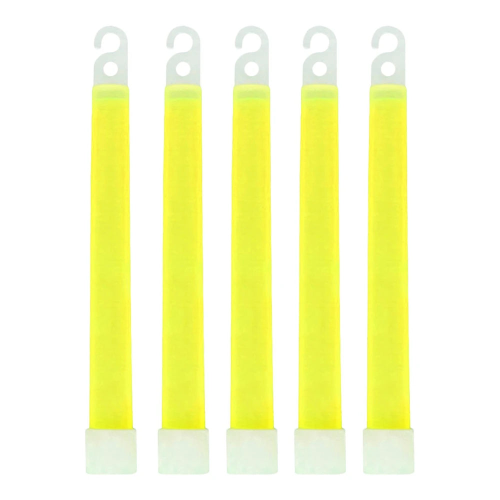 1/5/10PCS Fluorescence Glow Stick Military Glow Light Sticks with Hook Outdoor Emergency Glow In The Dark Party Light Sticks