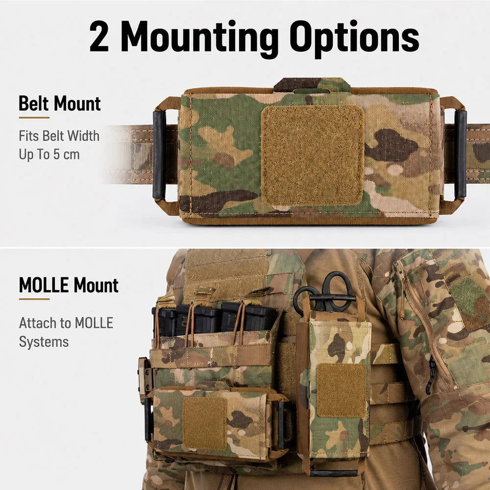 Tactical IFAK Medical Pouch MOLLE First Aid Bag Quick Access Trauma Kit Holder for Vest Belt Airsoft Outdoor Emergency  Gear