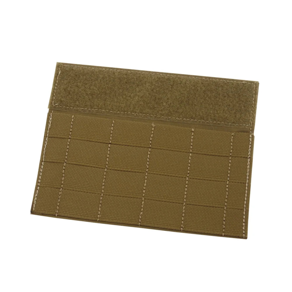 Tactical Vest Full MOLLE Panel Front Flap Micro Fight Chassis Hanging Panel For MK3 MK4 Chest Rig Hunting Vest