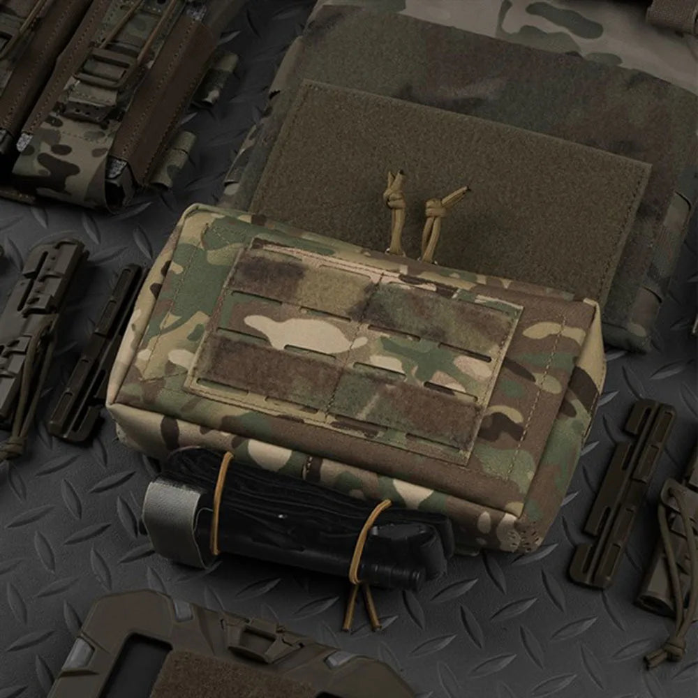 Tactical Multifunctional GP pouch (9x5x2inch) Outdoor Sports Waist Molle Belt Pouch Accessory Bag
