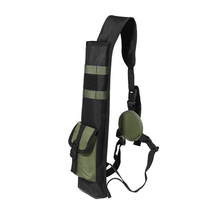Tactical Arrow Quiver Large Capacity Back Holder 3-Point Shoulder Strap Archery Bag Durable Wear-Resistant Hunting Accessories