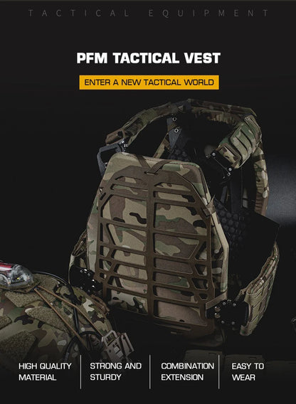Tactical Vest PFM S&S2.0 Lightweight Combat Quick Release Adjustable Buckle Vest Rescue Rope Hunting Paintball CS Game Vest