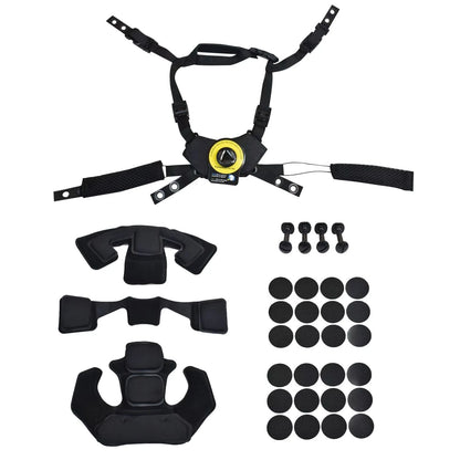 BOOIU Tactical Helmet Hanging System Wendy Suspension Lanyard Chin Strap Airsoft Helmet Accessories for Wendy FAST MICH Helmet