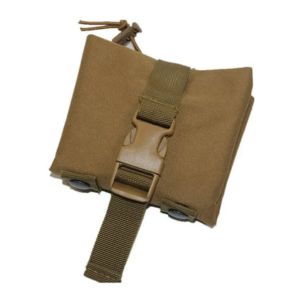Foldable Molle Dump Pouch Utility Magazine Recovery Holster Outdoor EDC Storage Bag for Hunting Camping Tactical Gear