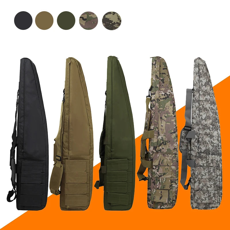 Tactical Gun Shoulder Bag for Outdoor Hunting Airsoft Shooting Equipment Bag Colorful Bullet Equipment Storage Bag