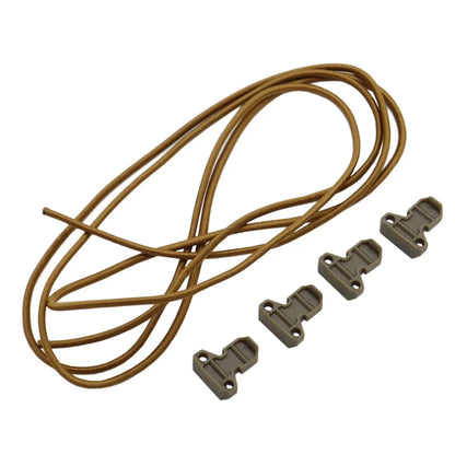 Tactical National Flag Bungee Elastic Fasten Strap Camping Elastic Bungee Cord Secure Attachment Hunting Gear Cord Tool Kits 82"