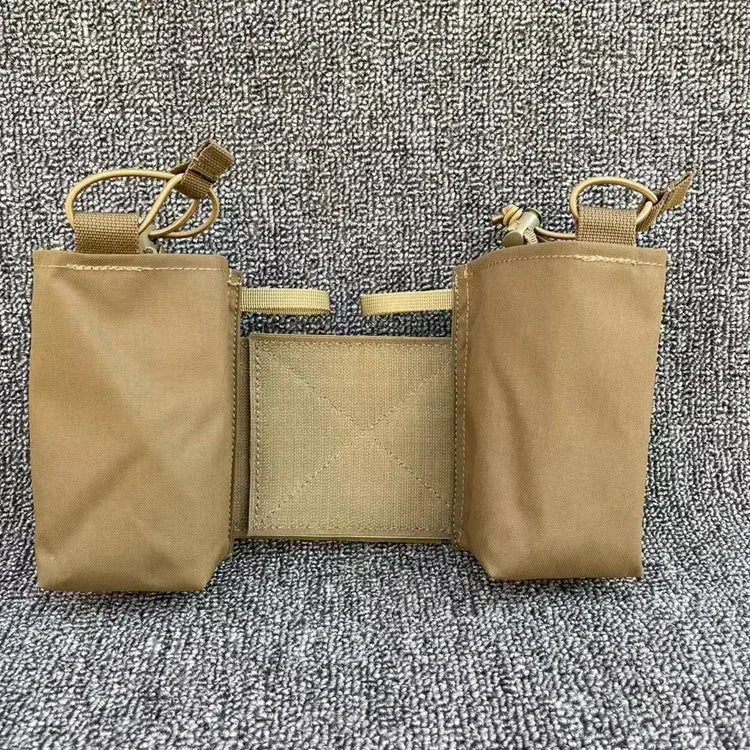 Tactical Radio Pouch MK3 MK4 Chassis Micro Fight Expander Wings Magazine Pouch Chest Rig Plate Carrier Multicam Mag Bag