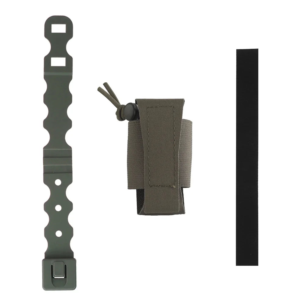 OPHIDIANTAC 2 Fixing Methods MOLLE Multi-Purpose Pouch With Magic Fastener Strip For Hunting Accessories