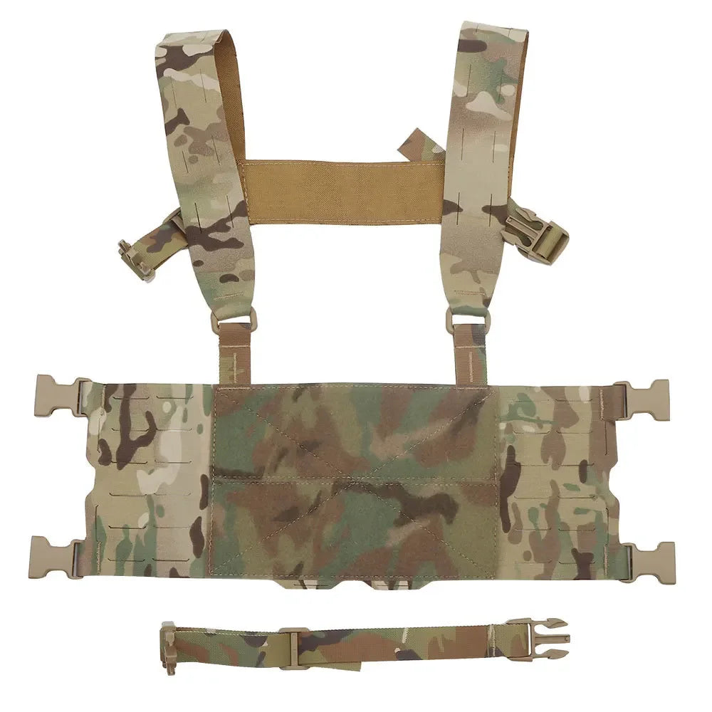 Ferro Style H Harness Hunting Vest for Men Women Nylon Wide Version FCPC Chest Rig Molle Adjustable Detachable Airsoft Vest