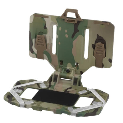 Ultralight MOLLE Navigation Panel - Foldable Front Mount for Maps & Smartphones (Field-Ready)