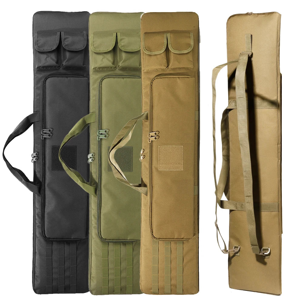 Molle System Gun Bags, Tactical Rifle Case, Shooting Carry, Outdoor Handbags for Hunting Accessories