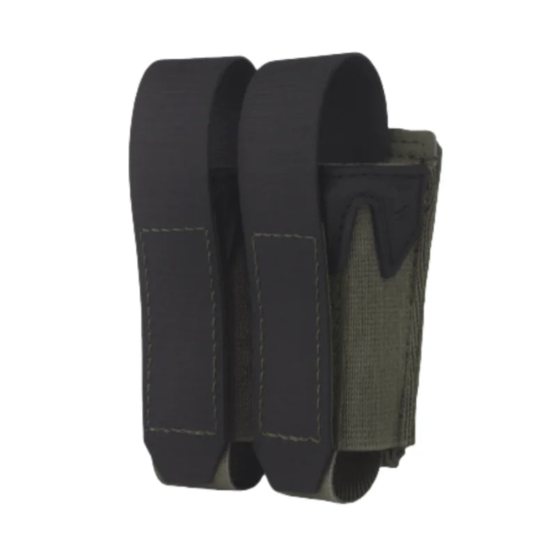 MOLLE Quick Release Waist Belt Accessories 9mm Dual Magazine Pouch for Hunting Vest