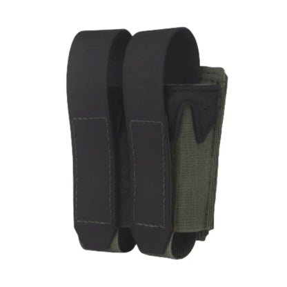 MOLLE Quick Release Waist Belt Accessories 9mm Dual Magazine Pouch for Hunting Vest
