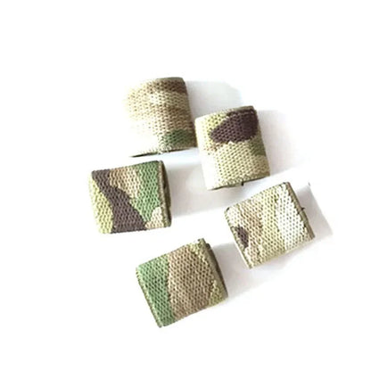 Tactical Webbing Tie Tape Elastic Fixed Buckle Elastic Belt Ring 25mm 38mm 5pcs/Lot
