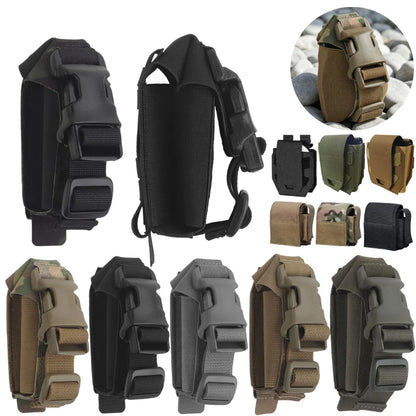 Grenade Pouch Small Hunting Accessories Single Flashbang Pouch Compact Stretch Bag for Outdoor Activities