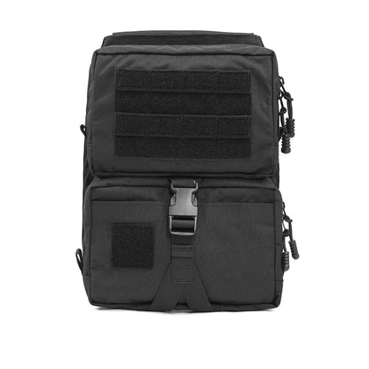 Tactical Tool Pouch Double Backpack Hook&loop Universal Pocket Airsoft Hunting Equipment Accessories Wargame Outdoor
