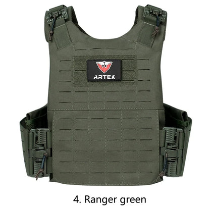 Tactical Vest Outdoor Hunting Plate Carrier Protective Adjustable Vest Airsoft Carrier Combat Equipment 6094 Vest