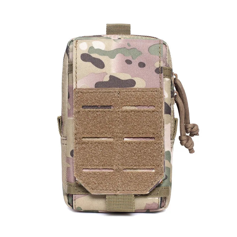 Tactical Molle Pouch Waist Bag Outdoor Men EDC Tool Pouches Utility Gadget Organizer Vest Fanny Pack Purse Mobile Phone Case