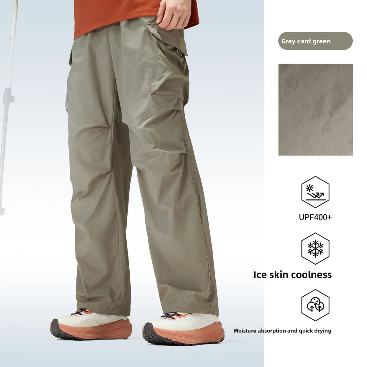 Golden Camel Men's Hiking Pants Outdoor Camping Hiking Trekking Sports Waterproof Paratrooper Trousers Softshell Quick Dry Pants