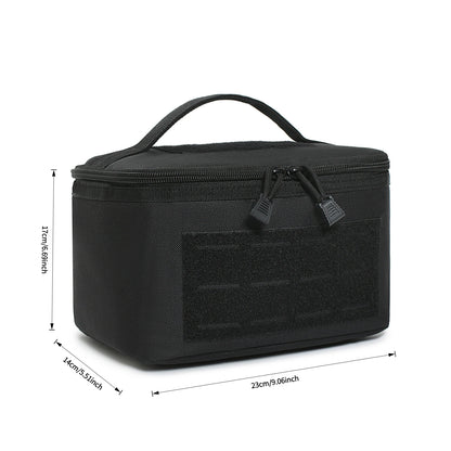 Portable Rifle Cartridge Bag Detachable Inner Space Ammunition Box Outdoor Tactical EDC Tools Handbag Hunting Ammo Bag