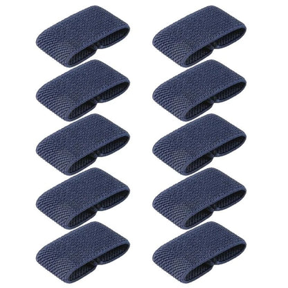 10 Pcs Elastic Belt Loop Keepers Nylon Belt Loop Backpack Strap Holder Retainers Band Tactically Belt Holder Band