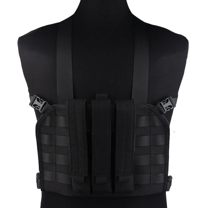Emersongear For MP7 Chest Rig W/ Magazine Pouch Mag Bag Airsoft Hunting MOLLE Gear Camoing For Plate Carrier Vest Nylon