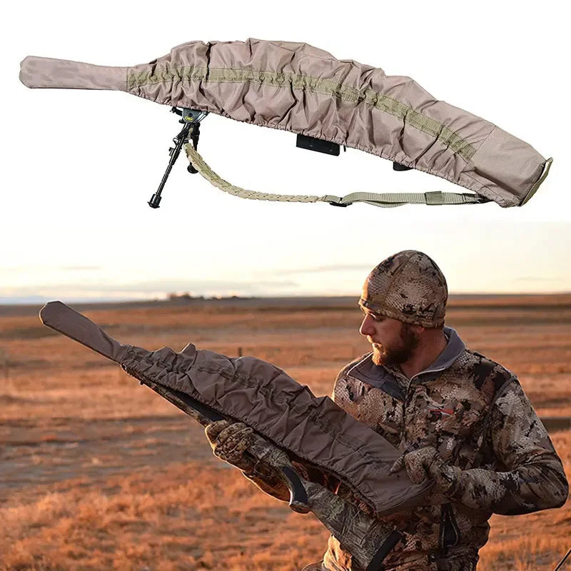Airsoft Rifle Cover Tactical Holster Gun Socks Tactical Shoulder Holster Bag Elasticity Shoulder Holster Hunting Gun Accessories