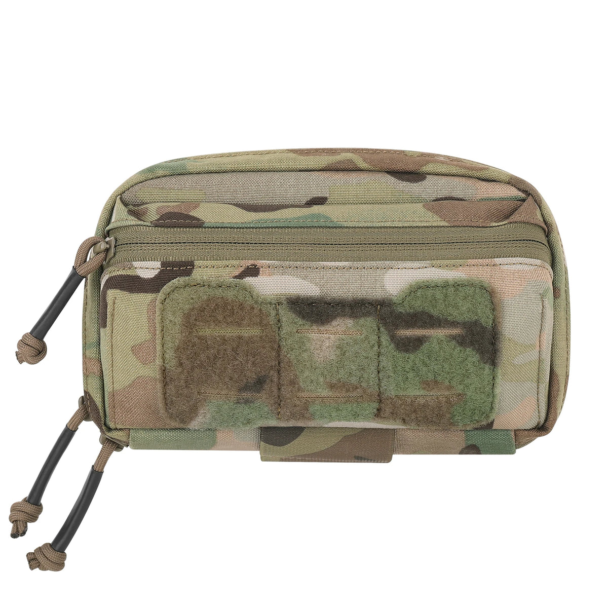 KRYDEX Tactical Admin Pouch Chest Bag MOLLE Utility Pouch Front Pocket for Vest and Chest Rig Camping Outdoor Accessories