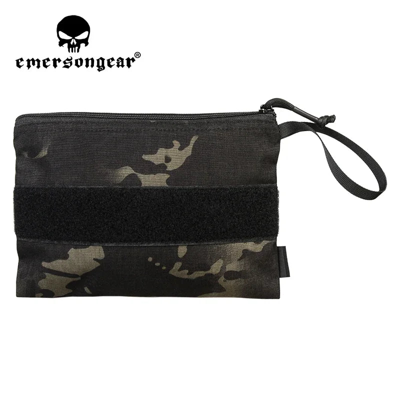 Emersongear Tactical 10x7" File Pocket Bag EDC Pouch Loop Hoop Airsoft Hunting Outdoor Sports Hiking Business Camping Combat