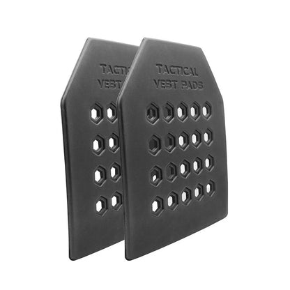 2Pcs Tactical Vest Pads Shockproof Vest Plate 35x28cm EVA Soft Cushioned Pad Lining Protect Insert Plate for Hunting Shooting