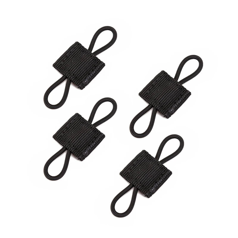 4PCS 600D Nylon Elastic Rope Outdoor Tools for Hunting Bags for Fixed Flashlight Molle System Compatible Military Combat