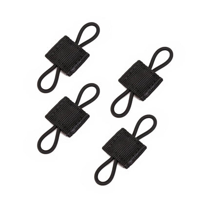 4PCS 600D Nylon Elastic Rope Outdoor Tools for Hunting Bags for Fixed Flashlight Molle System Compatible Military Combat