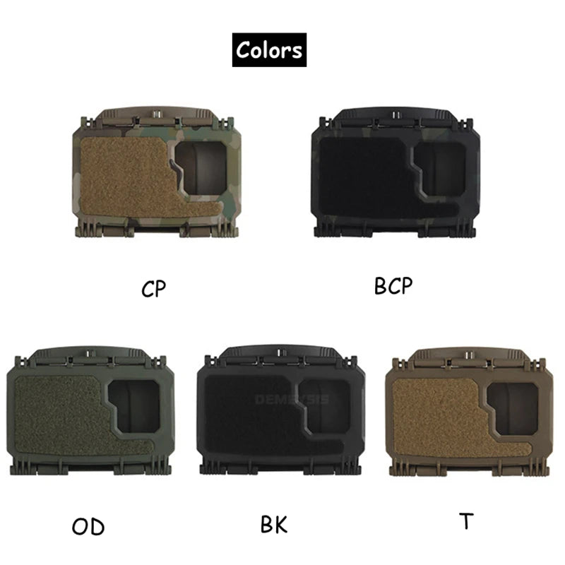Universal Tactical Phone Case V2 PLUS MOLLE Vest Map GPS Navigation Board Device Holder for Airsoft Paintball Hunting CS Game