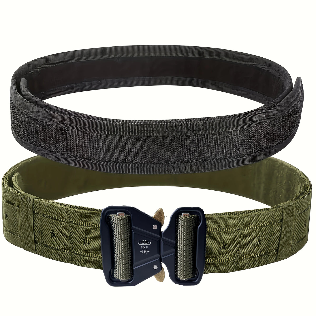 Double-Layer Multifunctional Tactical Waist Belt, Cs Field Laser Outdoor Hunting Belt