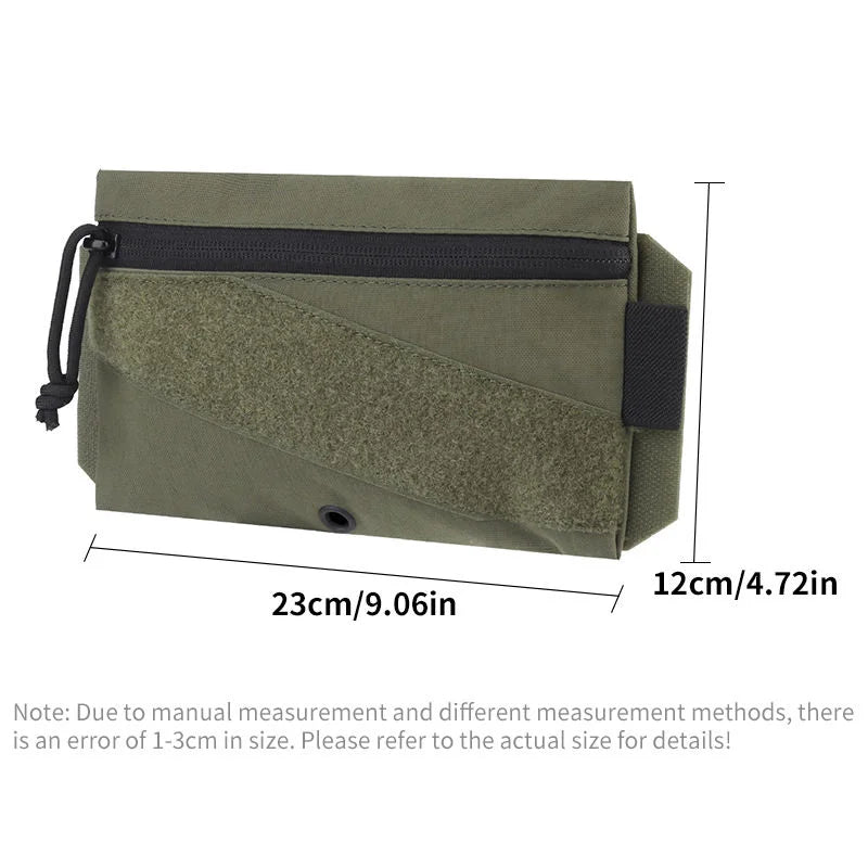 Tactical Vest Storage Pouch Candy Bag EDC Small Organizer Pocket Chest Pouch Snack Bags for Tactical Vest MOLLE Platform