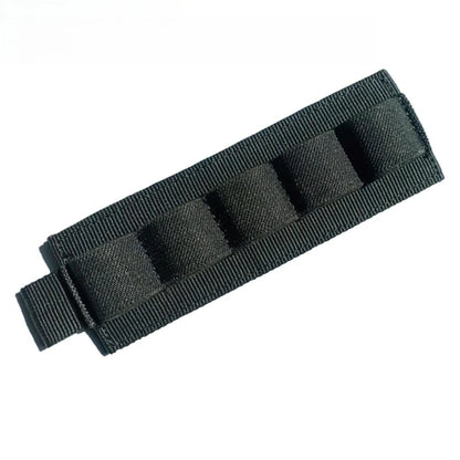 1PC Outdoor Hunting Tactical Shell Storage Bag Army Fan MOLLE Accessory Bag 12G Bullet Pouch 6 Holes Round Shotgun Pouch