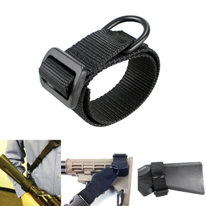 Outdoor Tactical Gun Sling Nylon Portable Binding Strap Multifunctional Single/double Point Gun Lanyard