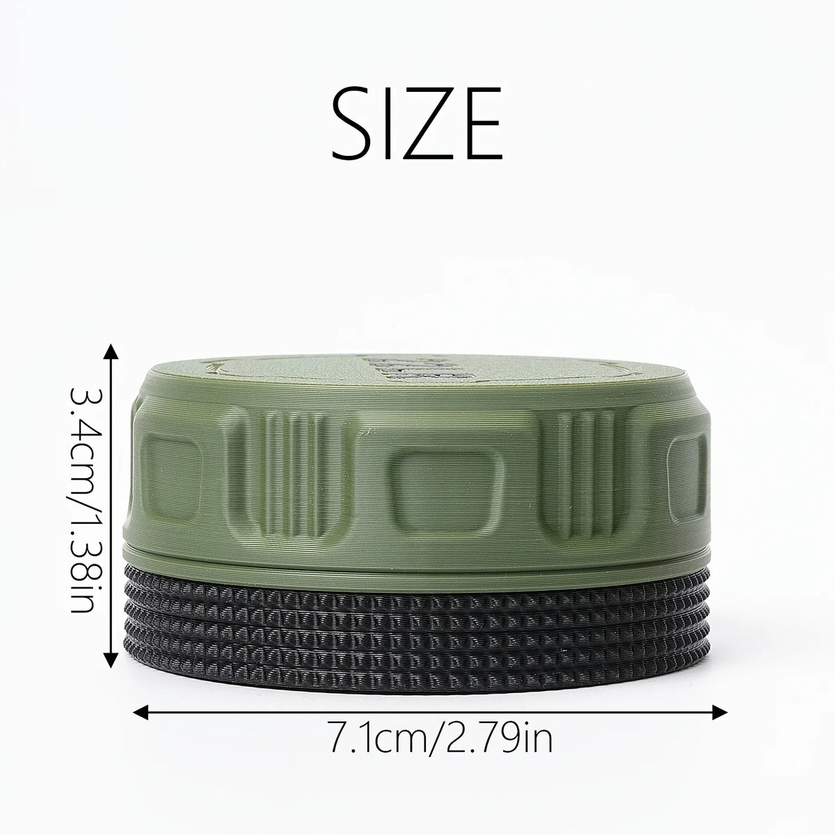 22 caliber micro ammunition storage box with screw lid design compact and durable pocket size easy to carry ammunition box Avail