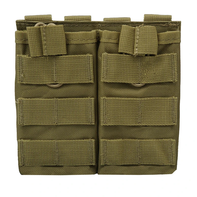 Single/Double/Three Mole Magazine Bag Air Gun AK 7.62 5.56mm M4 AR 15 Long Gun Magazine Bag Tactical Hunting Accessories