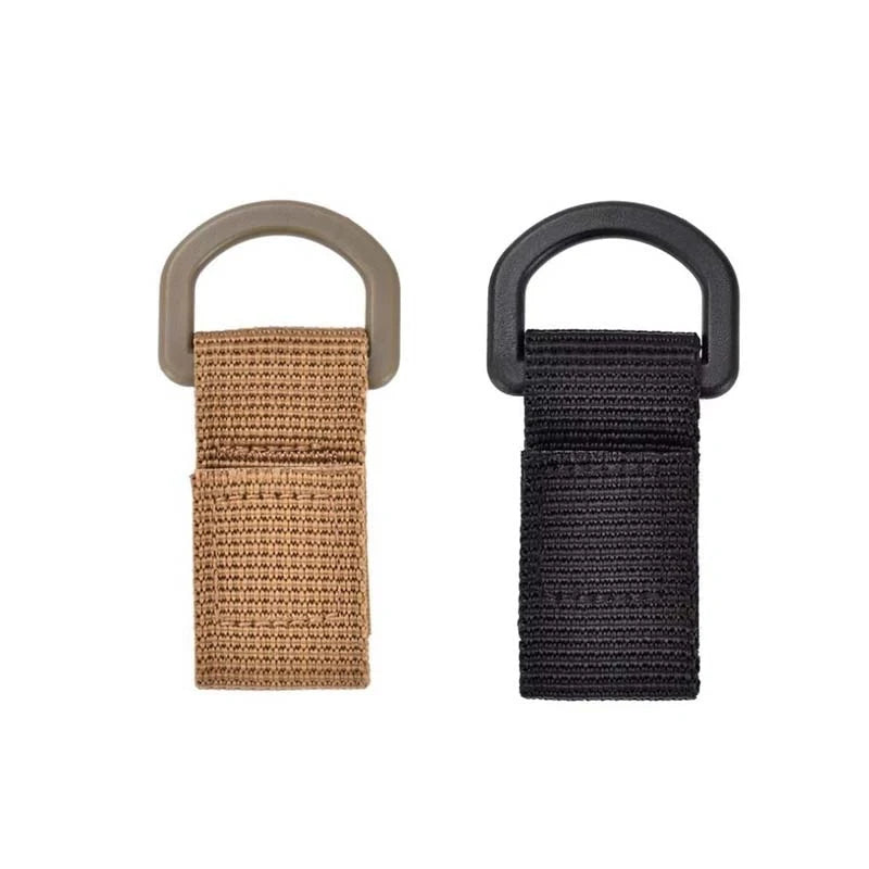 1/2/3pcs Outdoor Molle Strap 6 inch Tactical Molle Strap Molle Webbing Straps Attachment Snap Strap Nylon Thumb Snap Straps
