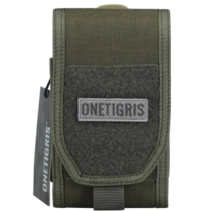 OneTigris MOLLE Tactical Hunting EDC Waist Bag Smartphone Holder Pouch for iPhone6s SE iPhone 14 13 12 11 8 7 6 Pro Max XR