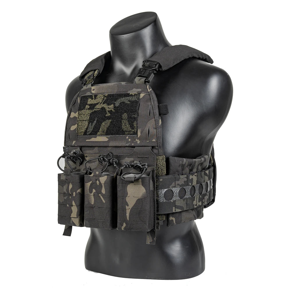 FCPC V5 Laser Cut Lightweight Tactical Vest Set - Outdoor Gear for Paintball Airsoft