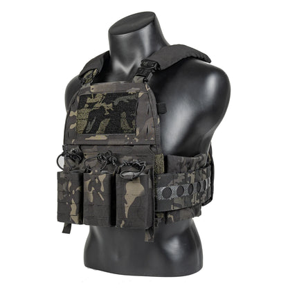 FCPC V5 Laser Cut Lightweight Tactical Vest Set - Outdoor Gear for Paintball Airsoft