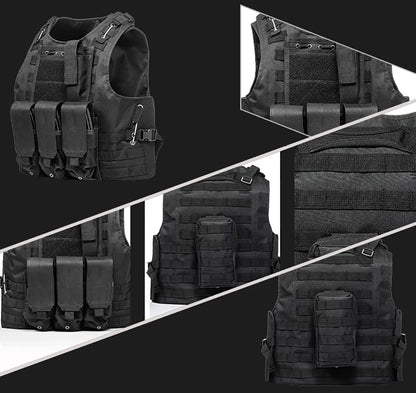 FX-Airsoft Military Molle Combat Assault Plate Carrier, Tactical Vest, CS Outdoor Clothing, Hunting Accessories, 7 Colors