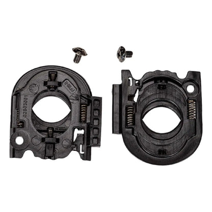 2 Pieces Helmet Visor Shield Base Sturdy Left and Right Easy to Install Replace for MT Thunder 4 Mt-v-28B Visor Len Base